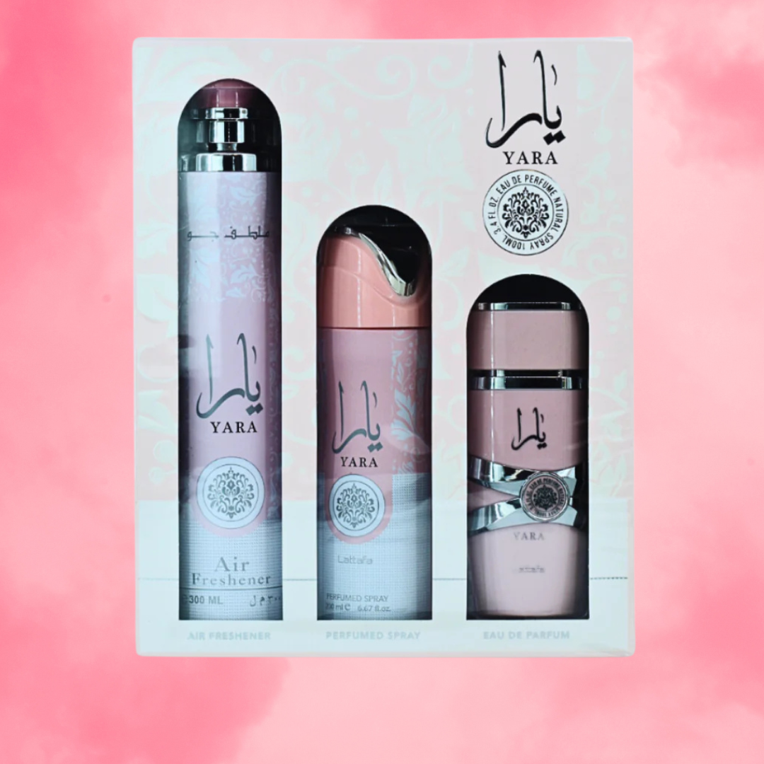 Set 3 piezas Yara Pink