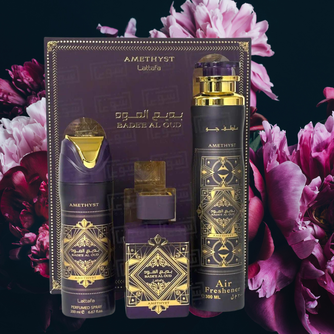 Set 3 Piezas Bade´e Al Oud Amethys