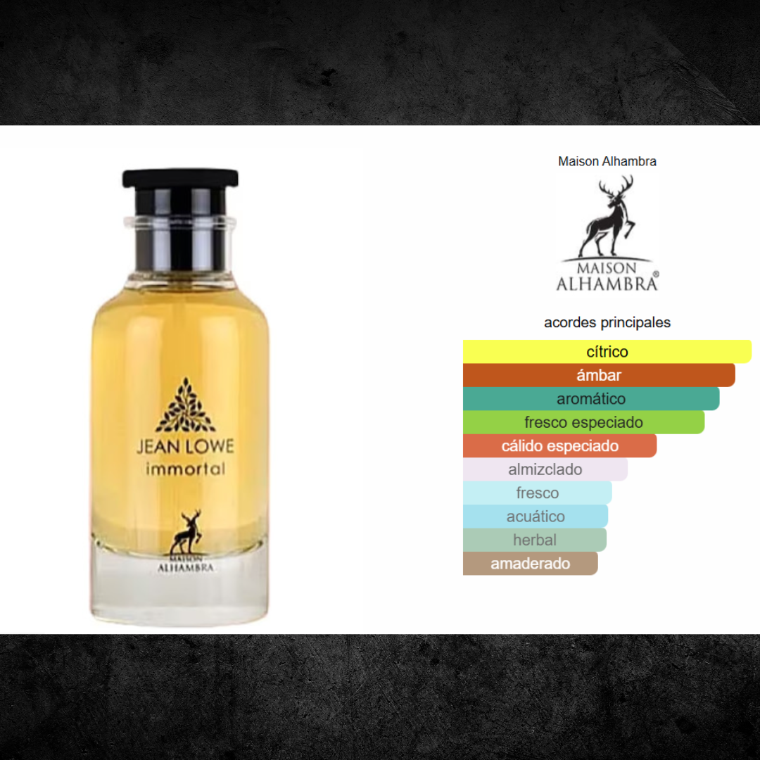 JEAN LOWE INMORTEL-Perfume Hombre