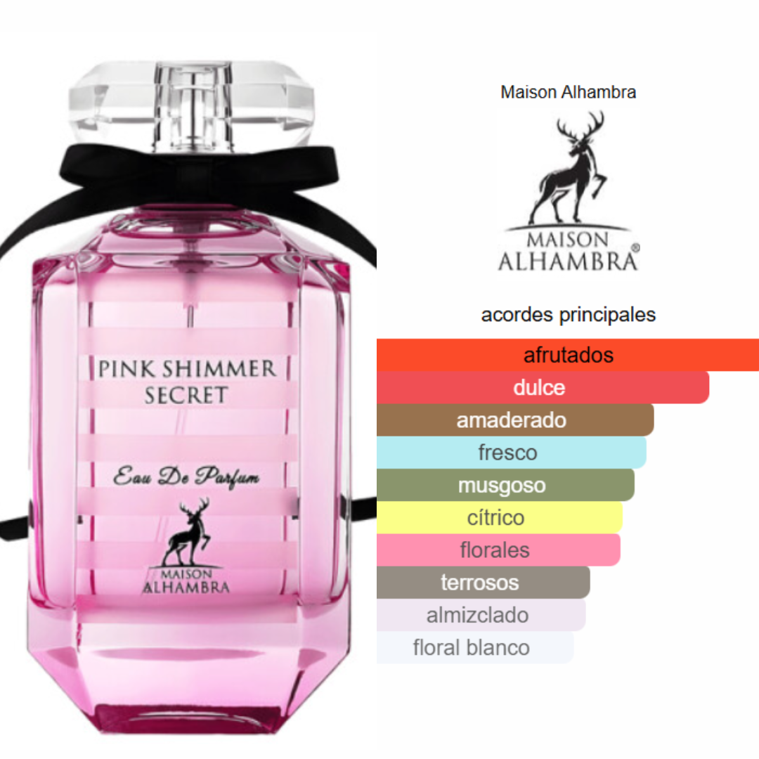 Pink Shimmer Secret - Perfume Mujer