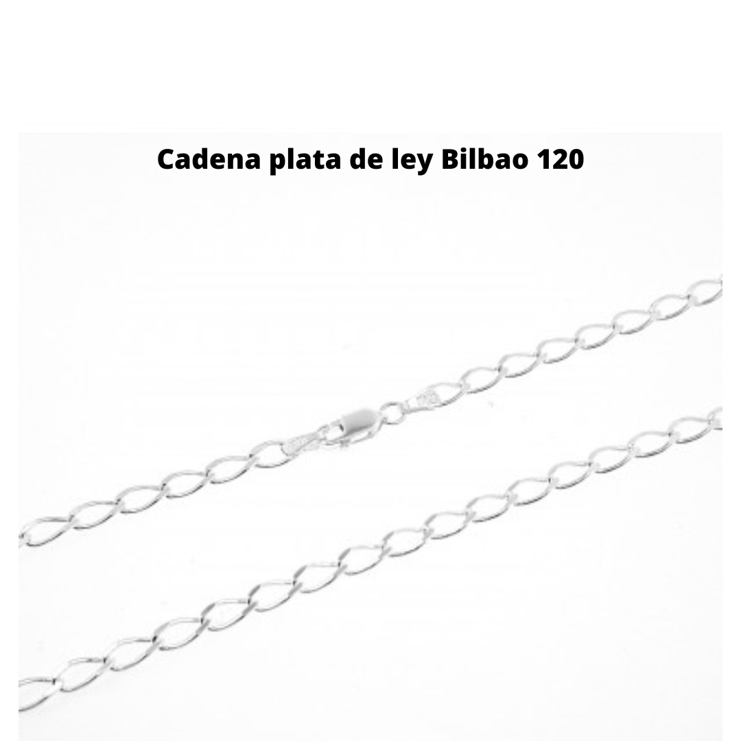 Cadena de plata Bilbao 120