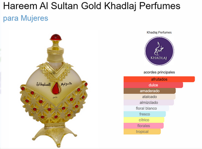 Hareem Al Sultan Gold Perfume en aceite - Mujer