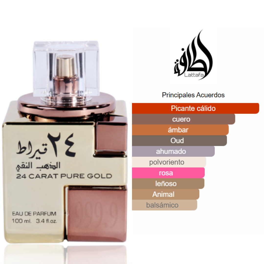 24 Carat Pure Gold Perfume -Unisex-