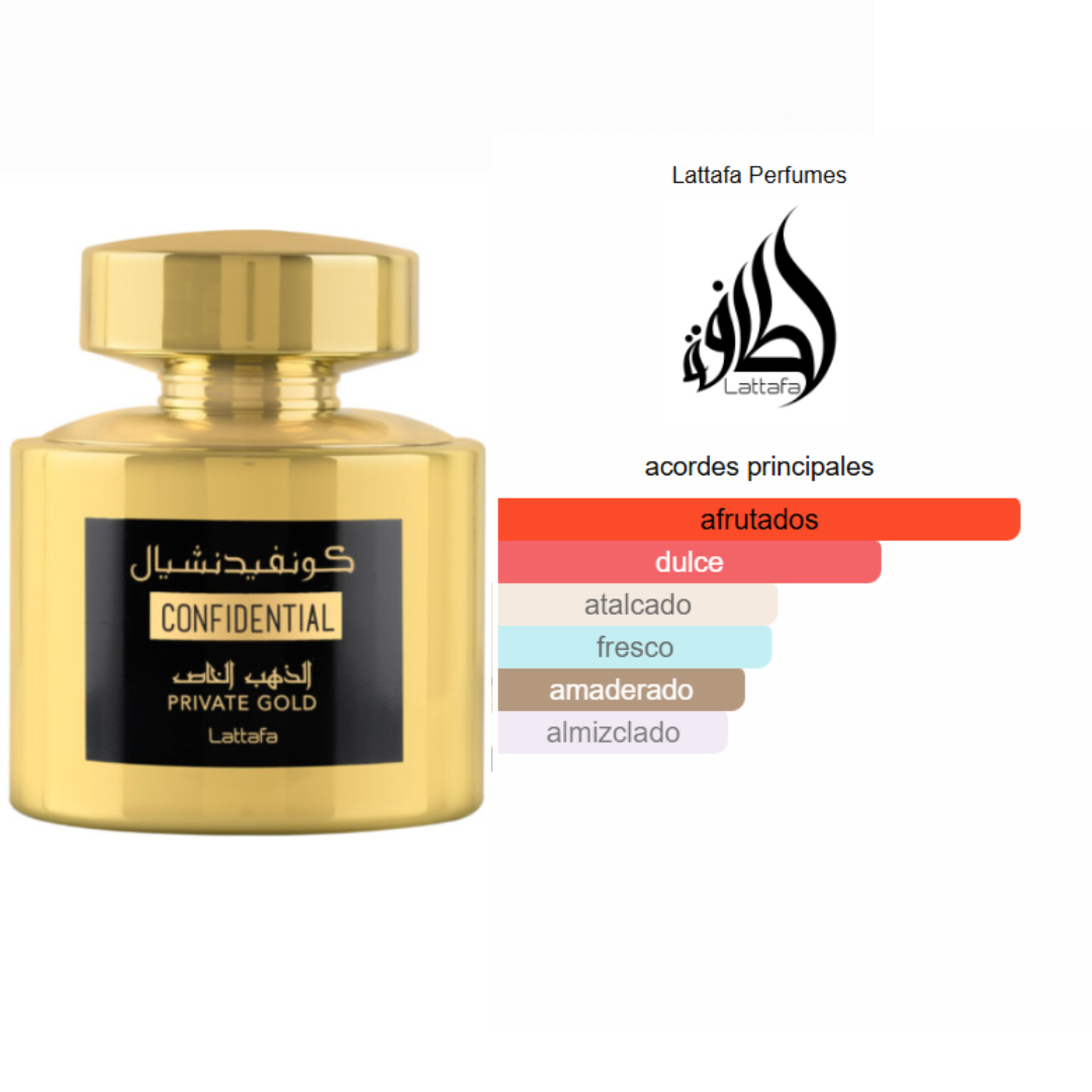 Confidential Gold -Perfume Unisex