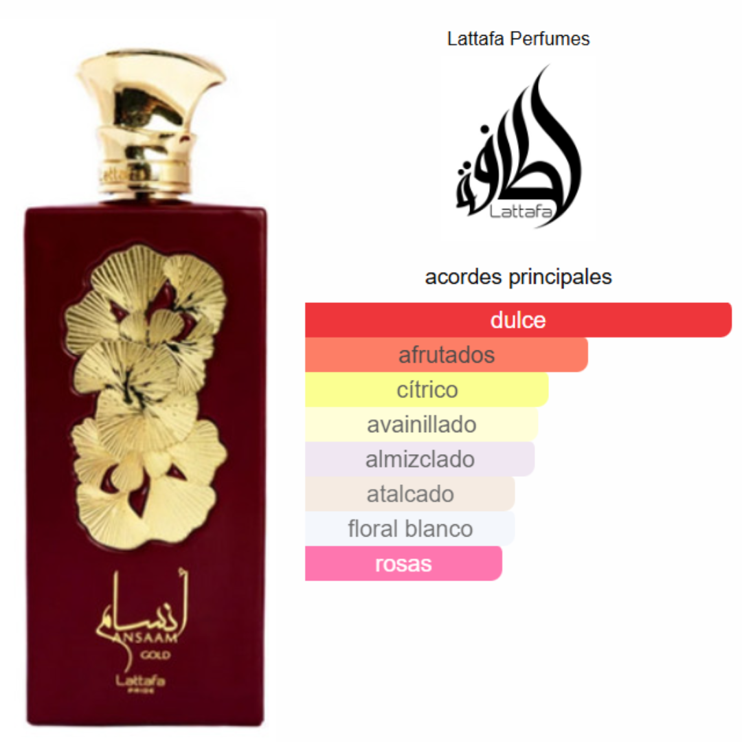 Ansaan Gold -Perfume Mujer-