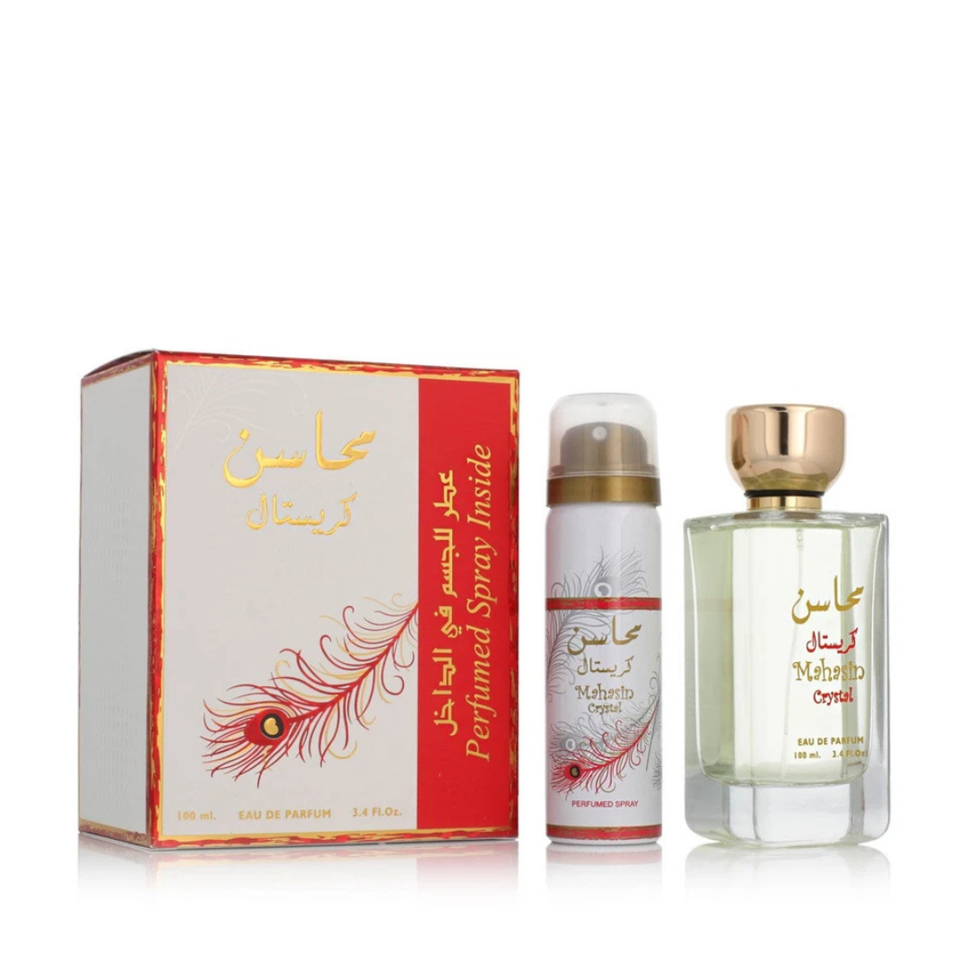 SET MAHASIN CRYSTAL - Perfume Mujer-