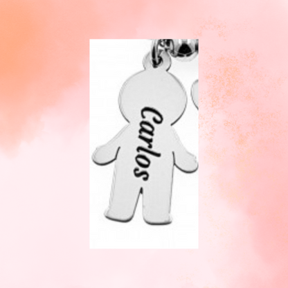 Gargantilla niños plata de ley