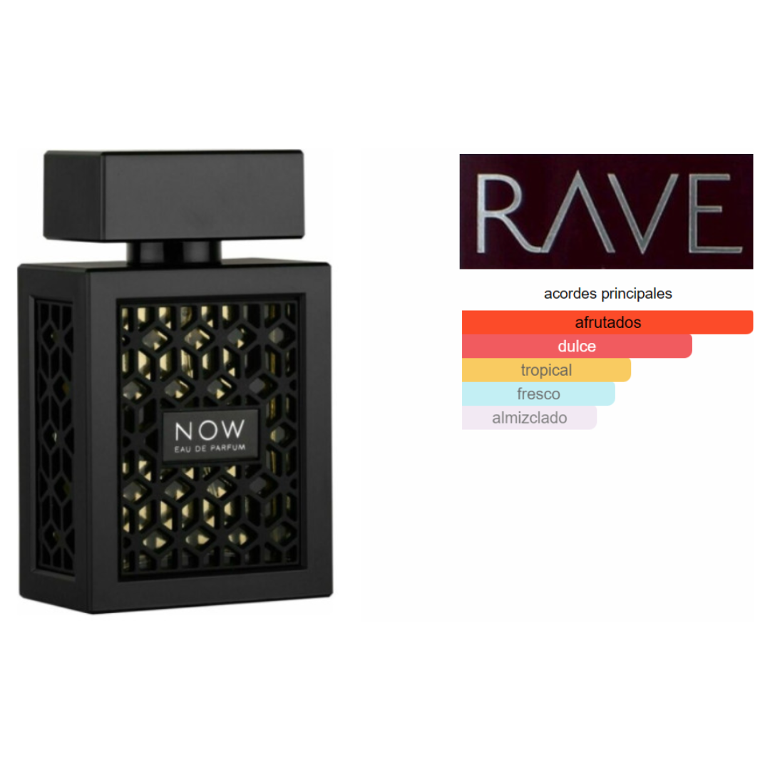 NOW RAVE Perfume - Hombre