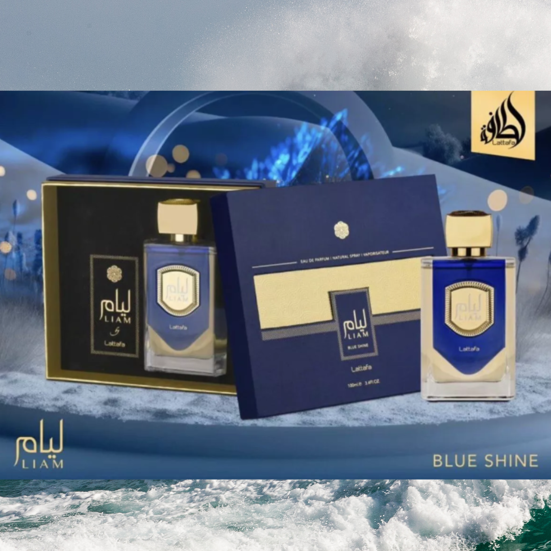 Liam Blue Shine- Perfume Hombre