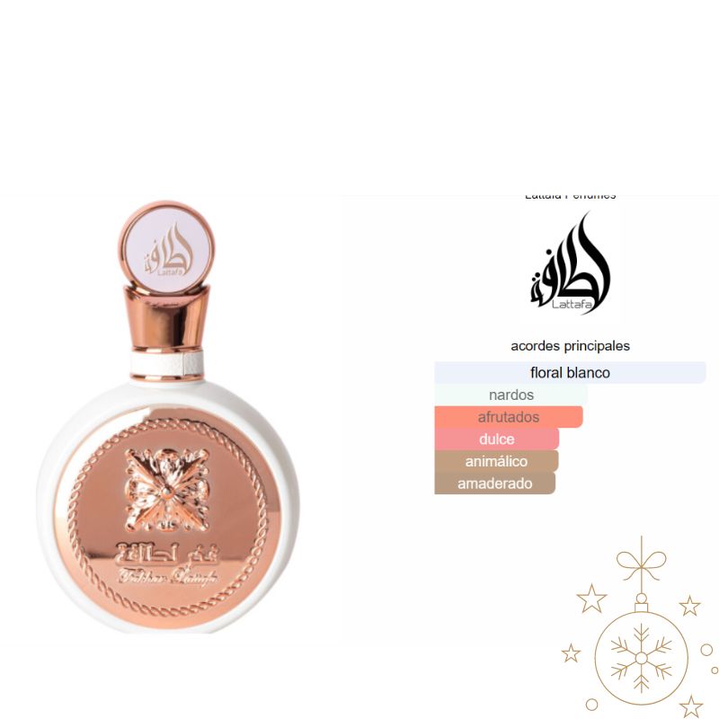 Perfume FAKHAR ROSE- mujer