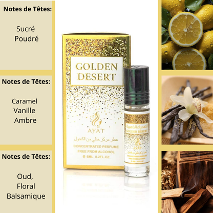 Aceite de Perfume Golden Desert Mujer