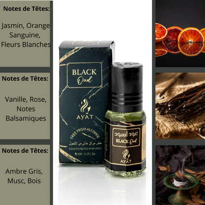 Aceite de Perfume Black Oud
